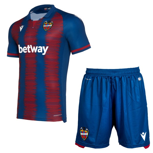 Camiseta Levante Macron 1ª Niños 2019-2020 Azul Rojo